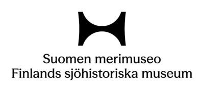 Suomen merimuseo Finlands sjo╠ehistoriska museum logo pysty musta FI SV RGB